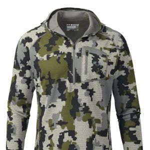 KUIU PRO MERINO 200 ZIP-T HOODIE